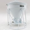 Weiss Brothers WBR002-1900 - Garbro Concrete Bucket - Round Gate - White - Scale 1:50