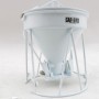 Weiss Brothers WBR002-1900 - Garbro Concrete Bucket - Round Gate - White - Scale 1:50