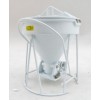 Weiss Brothers WBR002-1900 - Garbro Concrete Bucket - Round Gate - White - Scale 1:50