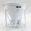 Weiss Brothers WBR002-1900 - Garbro Concrete Bucket - Round Gate - White - Scale 1:50