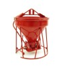Weiss Brothers WBR002-1901 - Garbro Concrete Bucket - Round Gate - Red - Scale 1:50