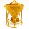 Weiss Brothers WBR002-1902 - Garbro Concrete Bucket - Round Gate - Yellow - Scale 1:50