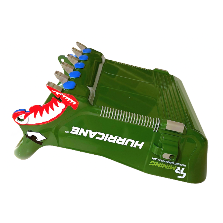 Weiss Brothers WBR032-4900 - CR Mining Dragline Bucket - Green Hurricane - 1:50 Scale