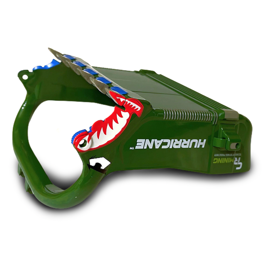 Weiss Brothers WBR032-4900 - CR Mining Dragline Bucket - Green Hurricane - 1:50 Scale