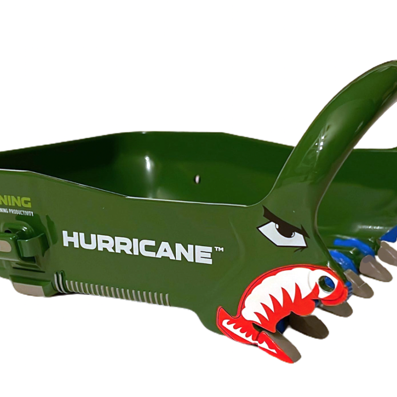 Weiss Brothers WBR032-4900 - CR Mining Dragline Bucket - Green Hurricane - 1:50 Scale