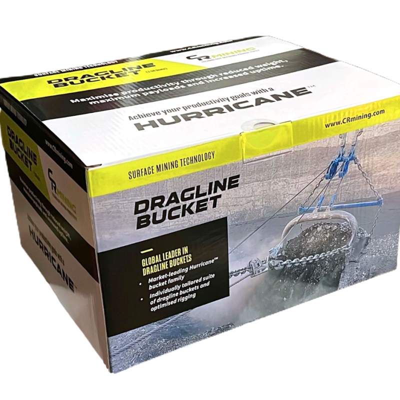 Weiss Brothers WBR032-4901 - CR Mining Dragline Bucket - 250th Bucket - 1:50 Scale