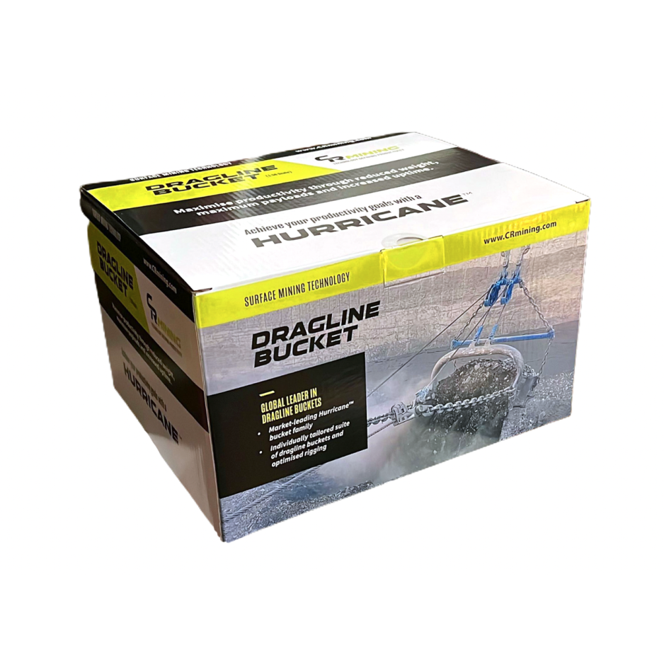 Weiss Brothers WBR032-4901 - CR Mining Dragline Bucket - 250th Bucket - 1:50 Scale