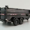 Weiss Brothers WBR035-1400 PJ Dump DM Trailer - Black - Scale 1:50