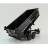 Weiss Brothers WBR035-1400 PJ Dump DM Trailer - Black - Scale 1:50