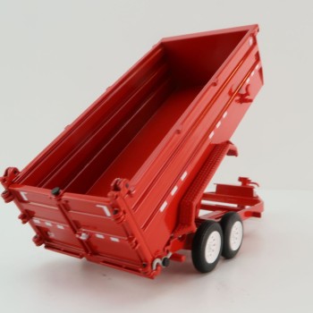 Weiss Brothers WBR035-1402 PJ Dump DM Trailer - Red - Scale 1:50