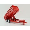 Weiss Brothers WBR035-1402 PJ Dump DM Trailer - Red - Scale 1:50