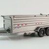 Weiss Brothers WBR035-1404 PJ Dump DM Trailer - Silver - Scale 1:50