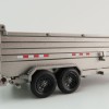 Weiss Brothers WBR035-1404 PJ Dump DM Trailer - Silver - Scale 1:50