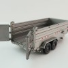 Weiss Brothers WBR035-1404 PJ Dump DM Trailer - Silver - Scale 1:50