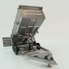 Weiss Brothers WBR035-1404 PJ Dump DM Trailer - Silver - Scale 1:50